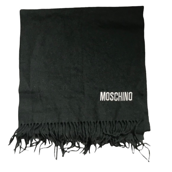 Moschino Other - MOSCHINO Olive Green 100% Lambswool Made in Italy Scarf Guaranteed Authentic